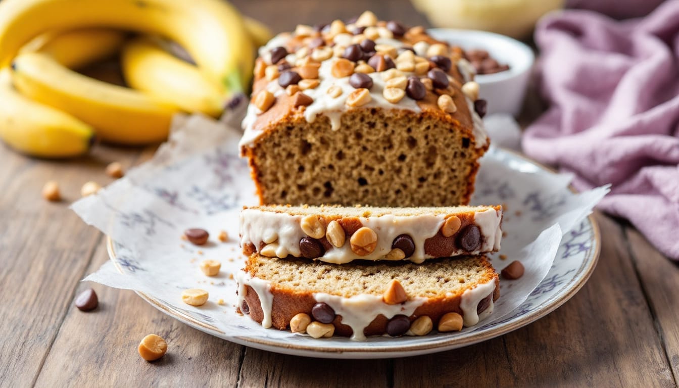 Cake mix banana bread