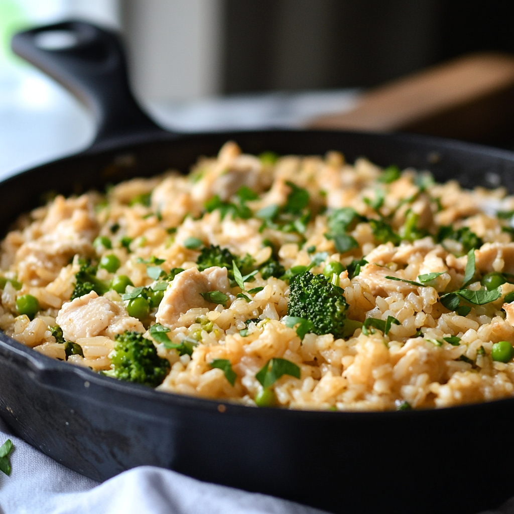 chicken broccoli rice casserole