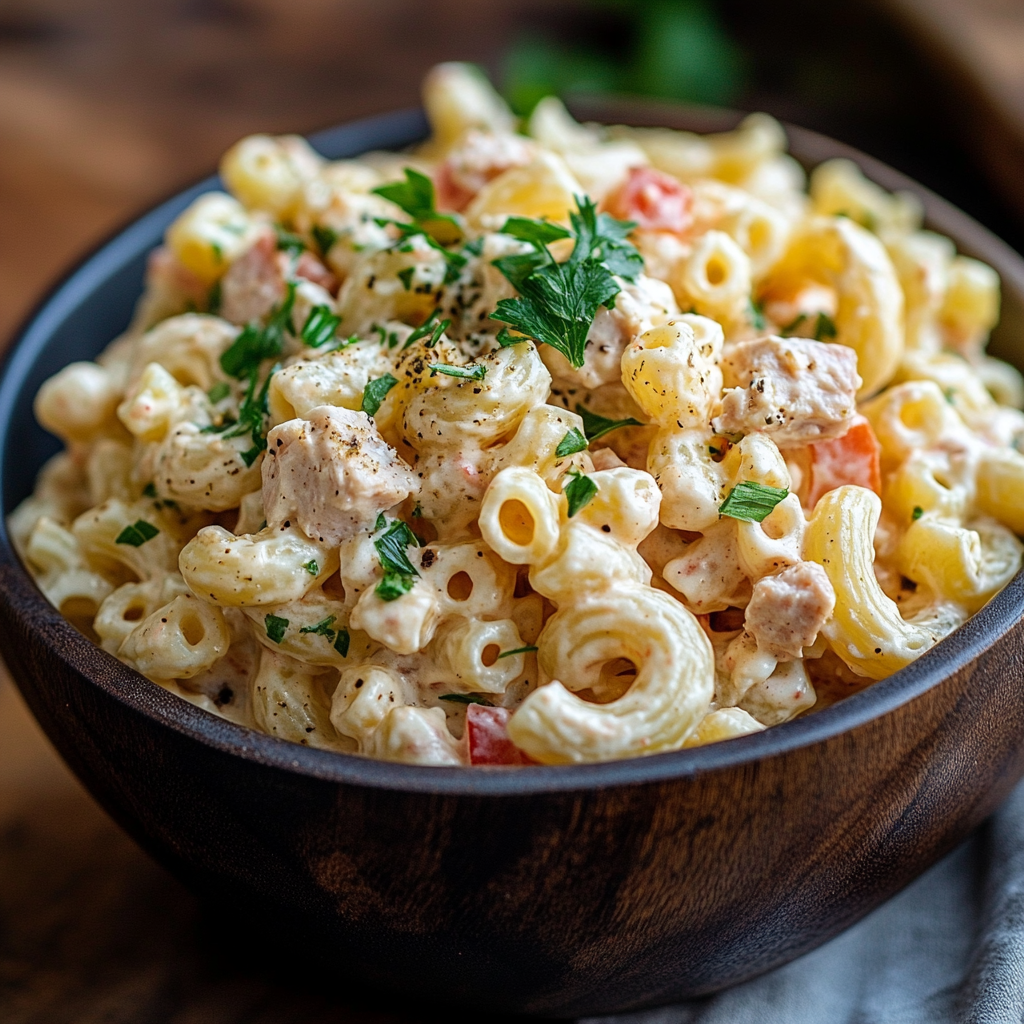 tuna macaroni salad recipe